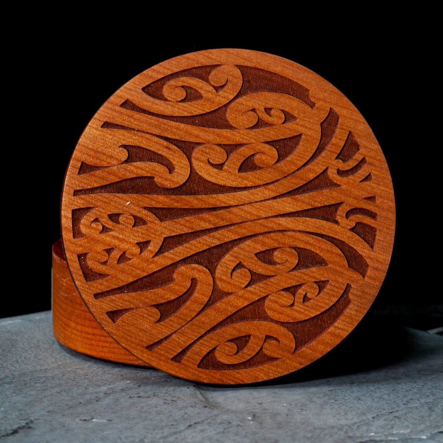 Engraved Mother of Pearl Pendant