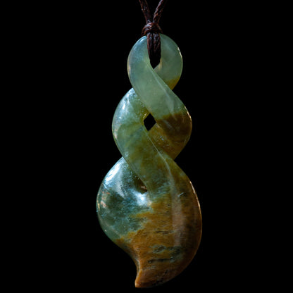 Double Pikorua (twist) Pendant