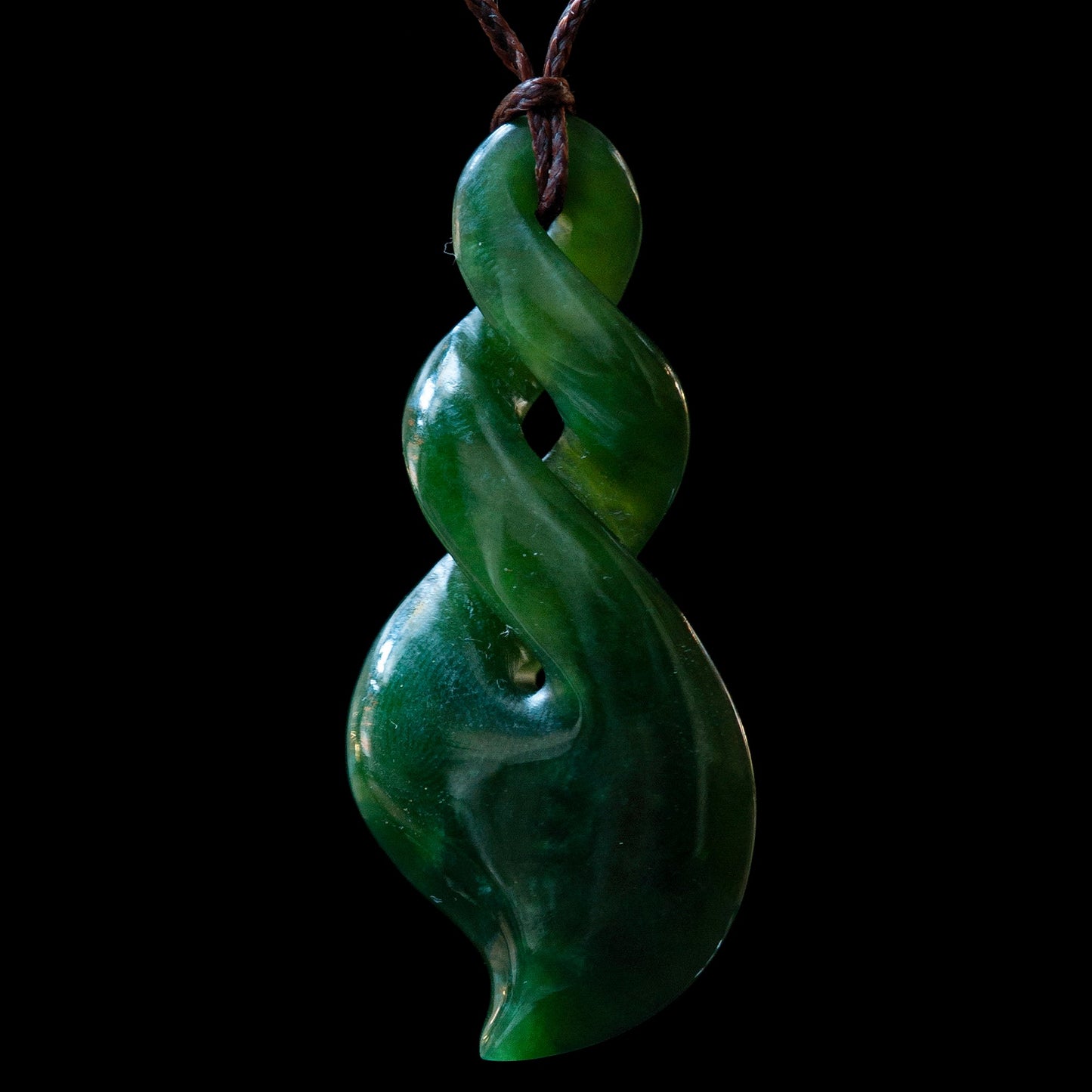 Double Pikorua (twist) Pendant