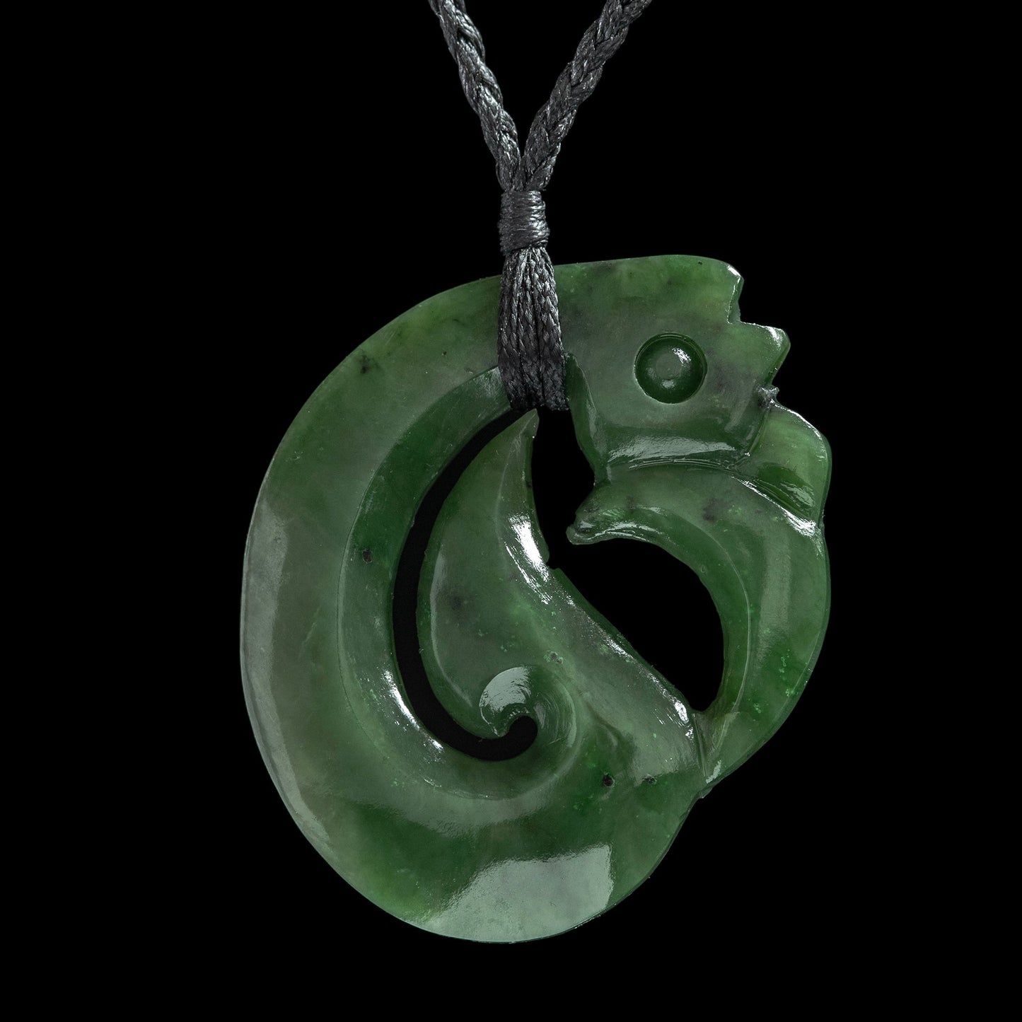 Large Jade Manaia Pendant Necklace