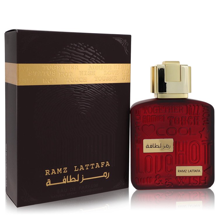 Ramz Lattafa Gold Eau De Parfum Spray (Unisex) by Lattafa 100 ml