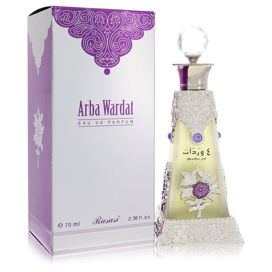 Rasasi Arba Wardat Eau De Parfum Spray by Rasasi 71 ml