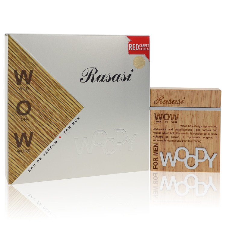 Rasasi Woody Eau De Parfum Spray by Rasasi 60 ml