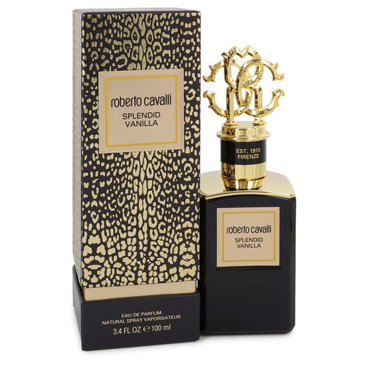 Splendid Vanilla Eau De Parfum Spray by Roberto Cavalli 100 ml