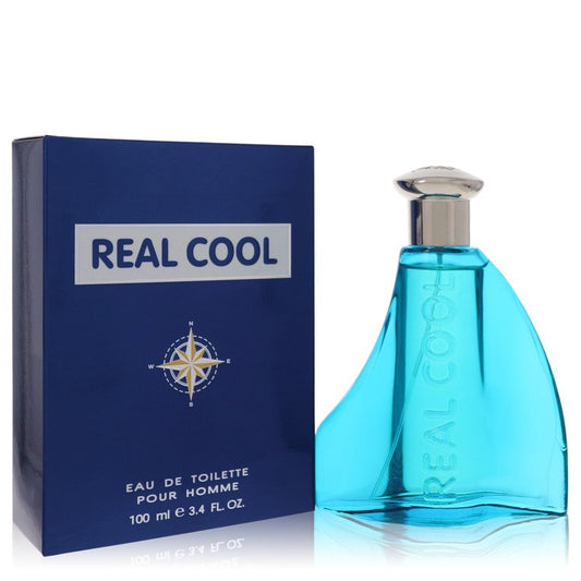 Real Cool Eau De Toilette Spray by Victory International 100 ml