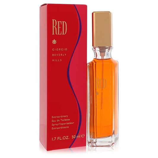 Red Eau De Toilette Spray by Giorgio Beverly Hills 50 ml