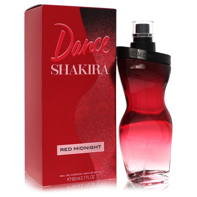 Dance Red Midnight Eau De Toilette Spray by Shakira 80 ml