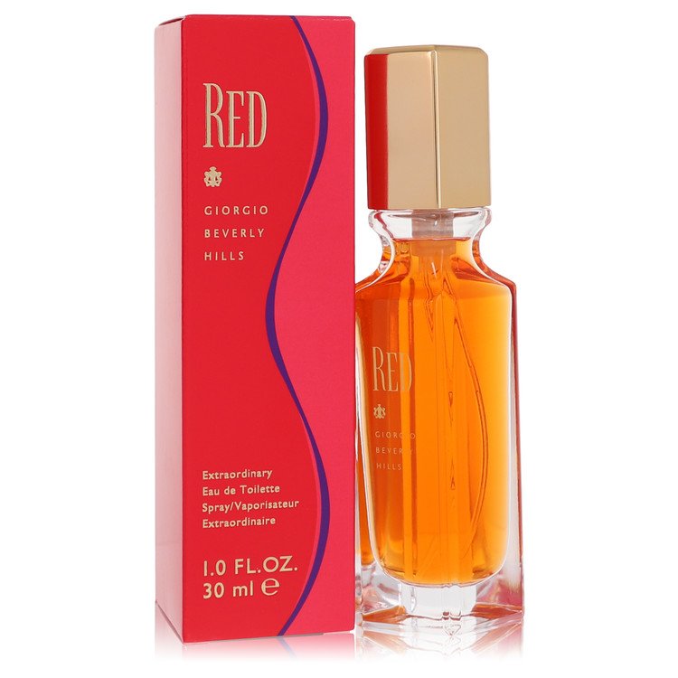 Red Eau De Toilette Spray by Giorgio Beverly Hills 30 ml