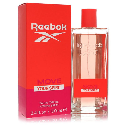 Reebok Move Your Spirit Eau De Toilette Spray by Reebok 100 ml