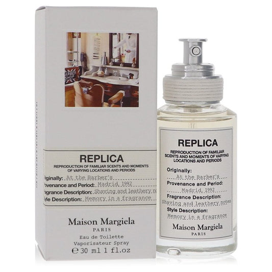 Replica At The Barbers Eau De Toilette Spray by Maison Margiela 30 ml