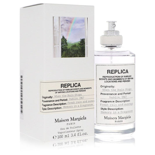 Replica When The Rain Stops Eau De Toilette Spray (Unisex) by Maison Margiela 100 ml