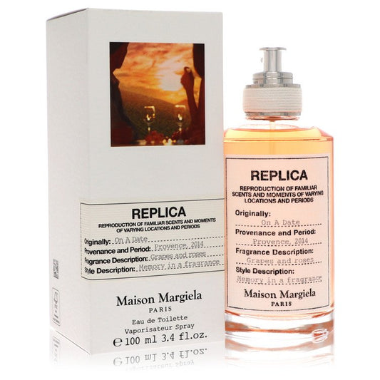 Replica On A Date Eau De Toilette Spray (Unisex) by Maison Margiela 100 ml