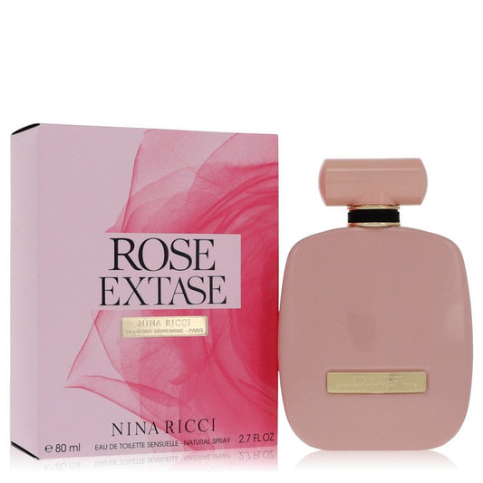 Rose Extase Eau De Toilette Sensuelle Spray by Nina Ricci 80 ml