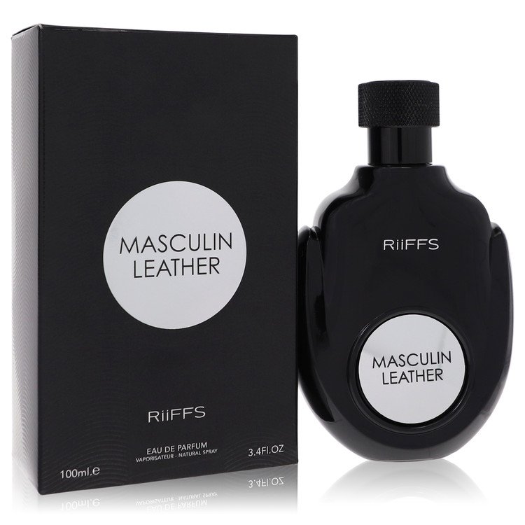 Masculin Leather Eau De Parfum Spray by Riiffs 100 ml