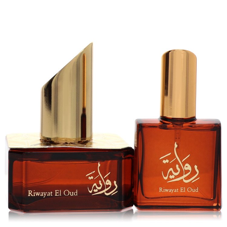 Riwayat El Oud Eau De Parfum Spray + Free .67 Oz Travel Edp Spray (Unboxed) by Afnan 50 ml