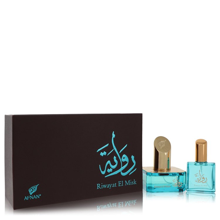 Riwayat El Misk Eau De Parfum Spray + Free .67 oz Travel EDP Spray by Afnan 50 ml