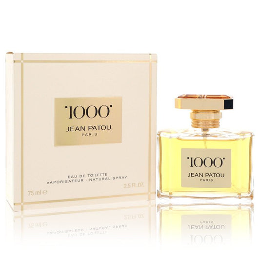 1000 Eau De Toilette Spray by Jean Patou 75 ml