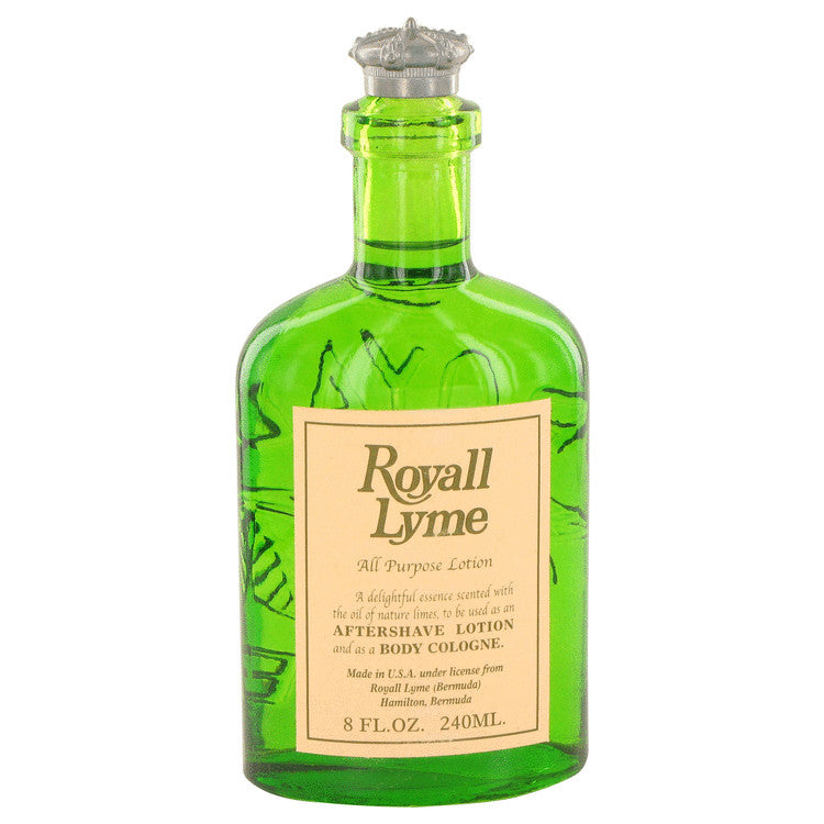 Royall Lyme All Purpose Lotion / Cologne (unboxed) by Royall Fragrances 240 ml