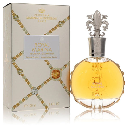 Royal Marina Diamond Eau De Parfum Spray by Marina De Bourbon 100 ml