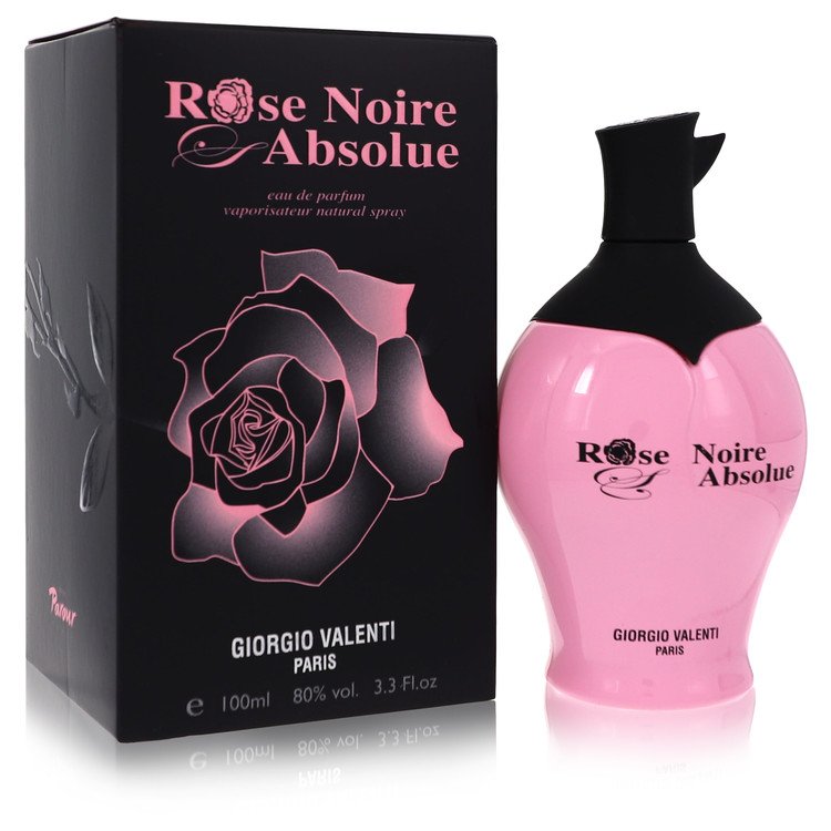 Rose Noire Absolue Eau De Parfum Spray by Giorgio Valenti 100 ml