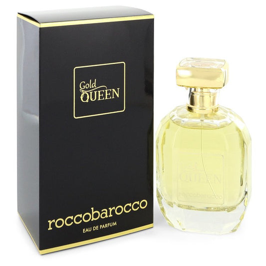 Roccobarocco Gold Queen Eau De Parfum Spray by Roccobarocco 100 ml