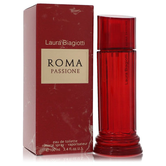 Roma Passione Eau De Toilette Spray by Laura Biagiotti 100 ml