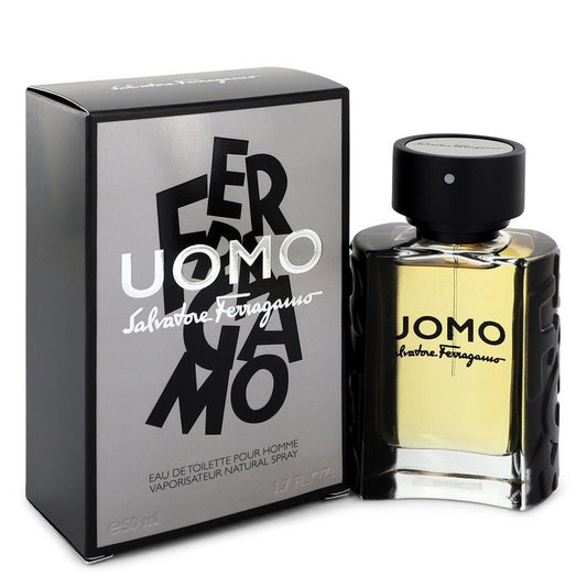 Salvatore Ferragamo Uomo Eau De Toilette Spray by Salvatore Ferragamo 50 ml