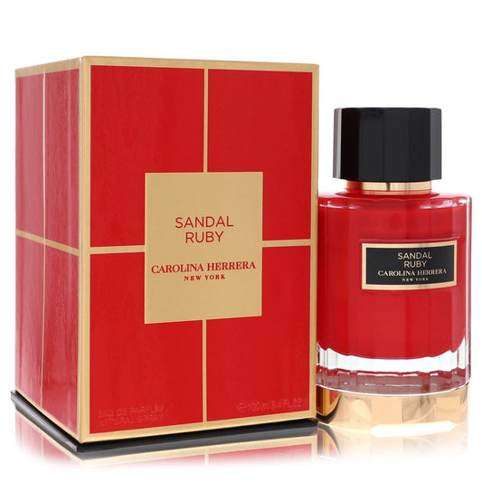 Sandal Ruby Eau De Parfum Spray (Unisex) by Carolina Herrera 100 ml