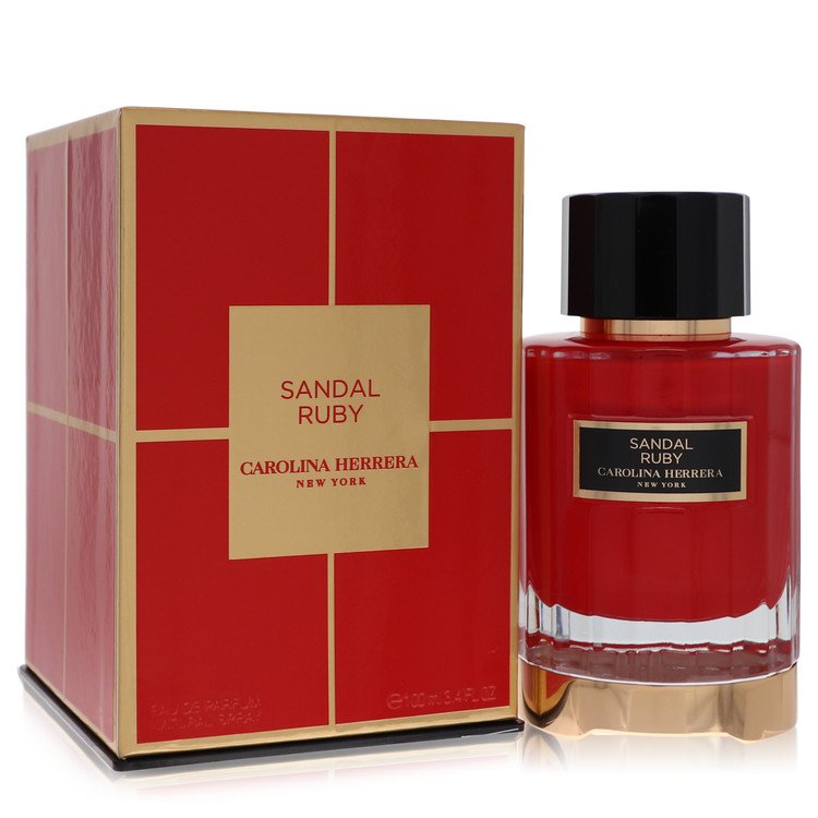 Sandal Ruby Eau De Parfum Spray (Unisex) by Carolina Herrera 100 ml