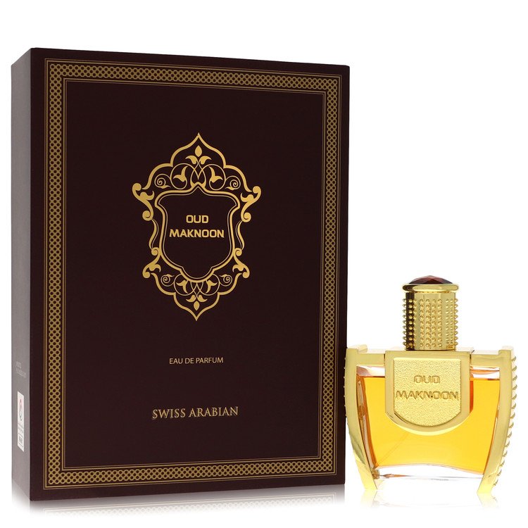 Oud Maknoon Eau De Parfum Spray (Unisex) by Swiss Arabian 44 ml