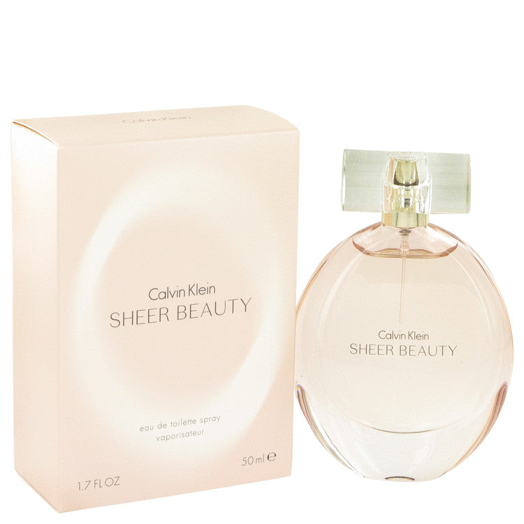 Sheer Beauty Eau De Toilette Spray by Calvin Klein 50 ml