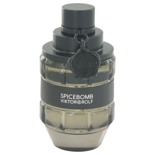 Spicebomb Eau De Toilette Spray (unboxed) by Viktor & Rolf 50 ml