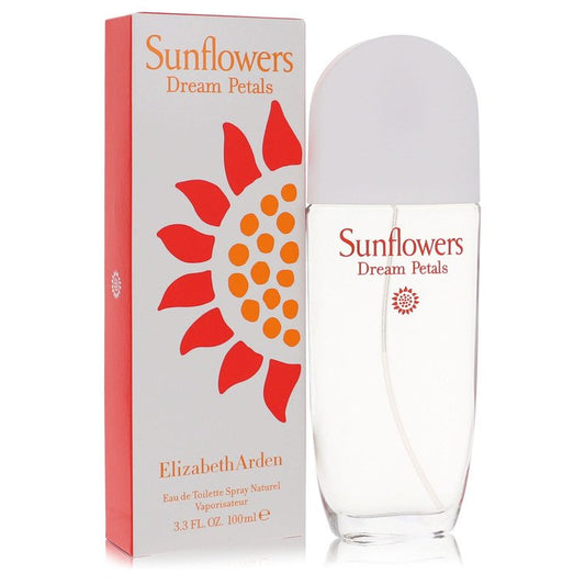 Sunflowers Dream Petals Eau De Toilette Spray by Elizabeth Arden 100 ml