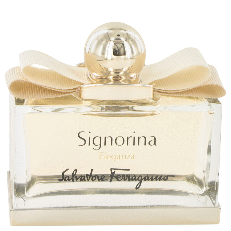 Signorina Eleganza Eau De Parfum Spray (unboxed) by Salvatore Ferragamo 100 ml