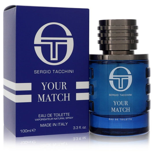 Sergio Tacchini Your Match Eau De Toilette Spray by Sergio Tacchini 100 ml