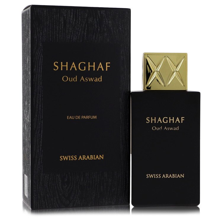 Shaghaf Oud Aswad Eau De Parfum Spray by Swiss Arabian 75 ml