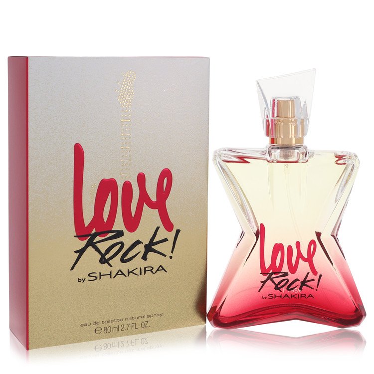 Shakira Love Rock! Eau De Toilette Spray by Shakira 80 ml