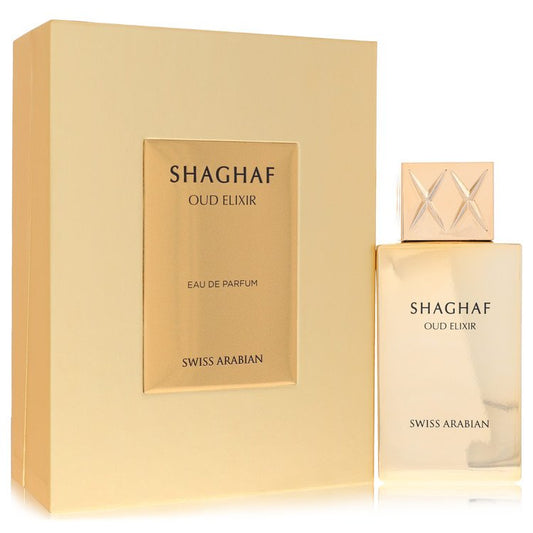 Shaghaf Oud Elixir Eau De Parfum Spray (Unisex) by Swiss Arabian 75 ml