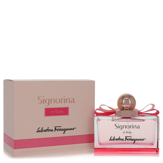 Signorina In Fiore Eau De Toilette Spray by Salvatore Ferragamo 100 ml