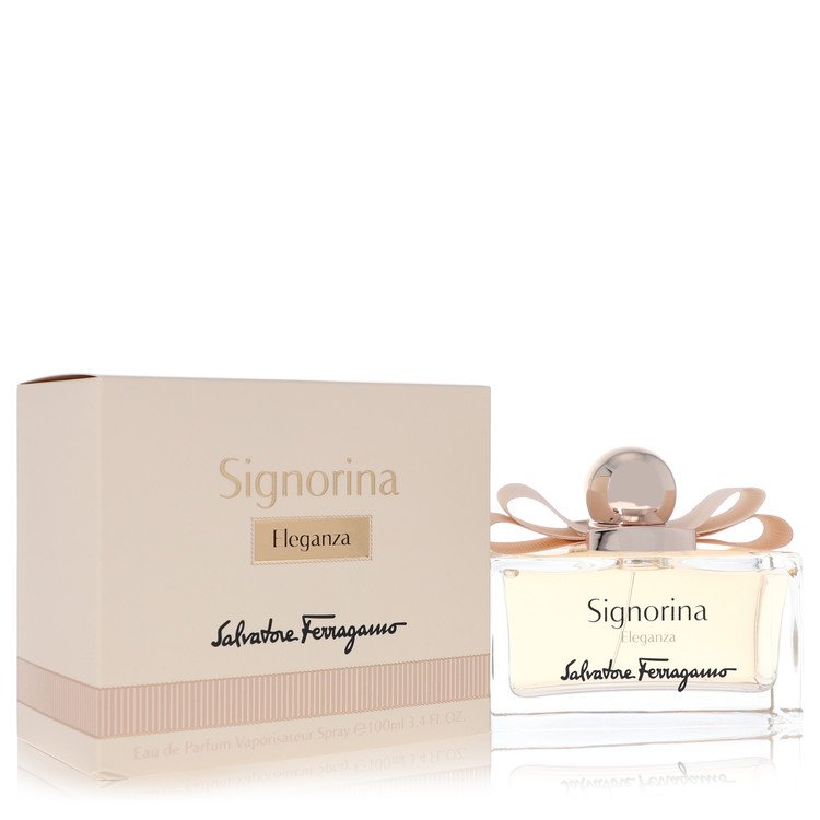 Signorina Eleganza Eau De Parfum Spray by Salvatore Ferragamo 100 ml