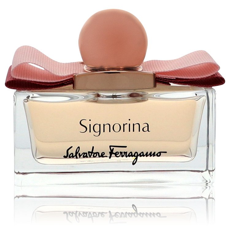 Signorina Eau De Parfum Spray (unboxed) by Salvatore Ferragamo 50 ml