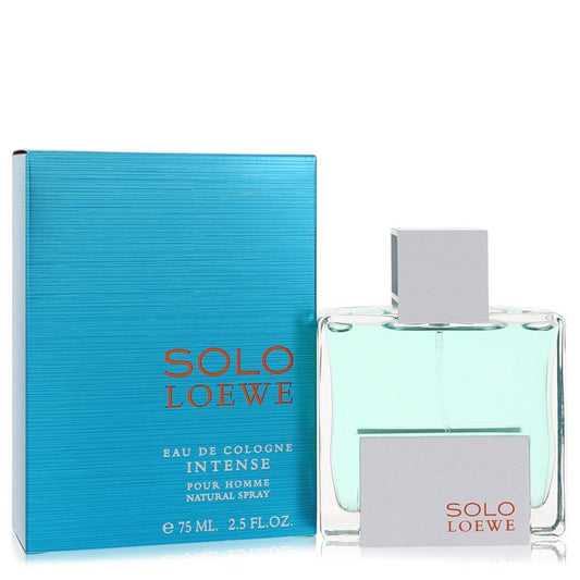 Solo Intense Eau De Cologne Spray by Loewe 75 ml