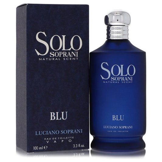 Solo Soprani Blu Eau De Toilette Spray by Luciano Soprani 100 ml