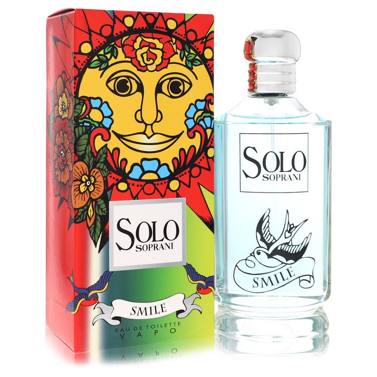 Solo Smile Eau De Toilette Spray by Luciano Soprani 100 ml