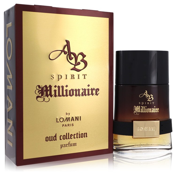 Spirit Millionaire Oud Collection Eau De Parfum Spray by Lomani 100 ml