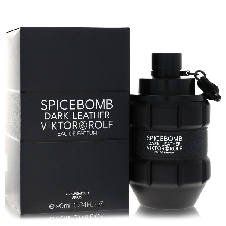 Spicebomb Dark Leather Eau De Parfum Spray by Viktor & Rolf 90 ml