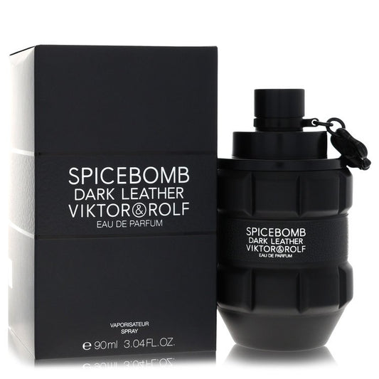 Spicebomb Dark Leather Eau De Parfum Spray by Viktor & Rolf 90 ml