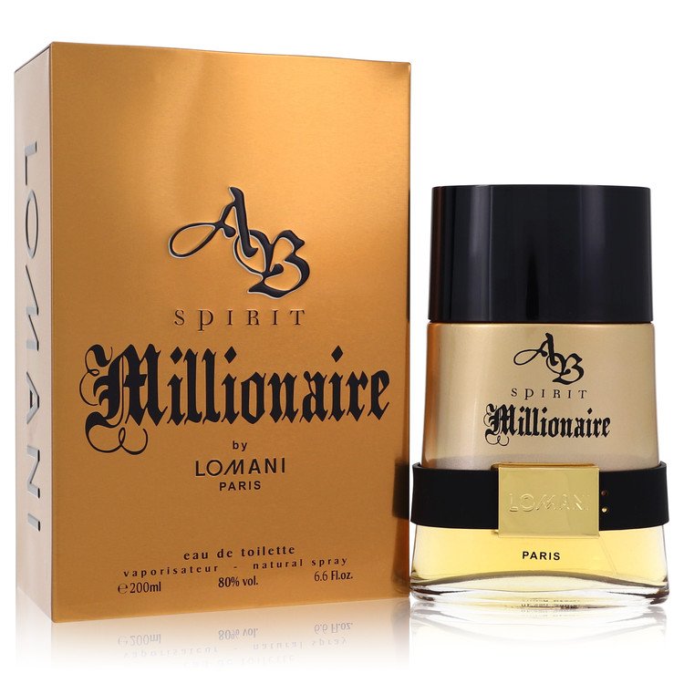 Spirit Millionaire Eau De Toilette Spray by Lomani 200 ml