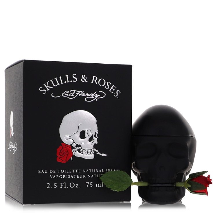 Skulls & Roses Eau De Toilette Spray by Christian Audigier 75 ml