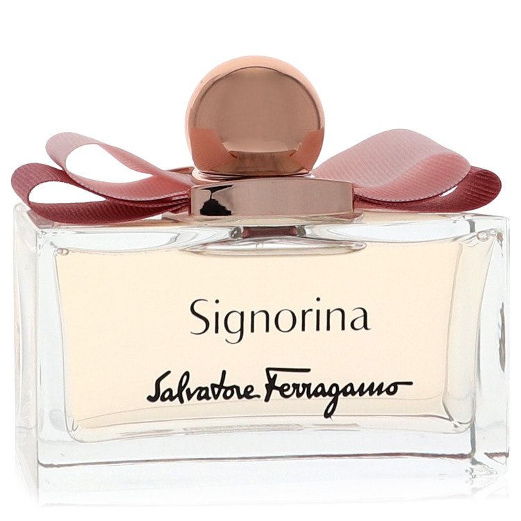 Signorina Eau De Parfum Spray (unboxed) by Salvatore Ferragamo 100 ml